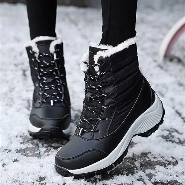 Bottes d'hiver pour femme Chaussures de neige chaudes