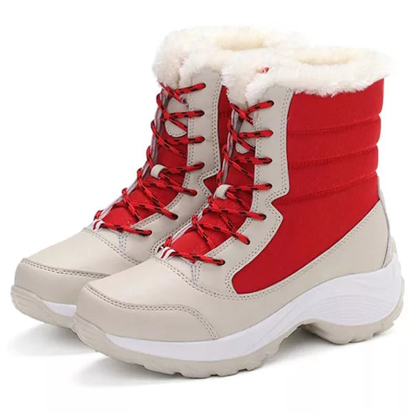 Bottes d'hiver pour femme Chaussures de neige chaudes