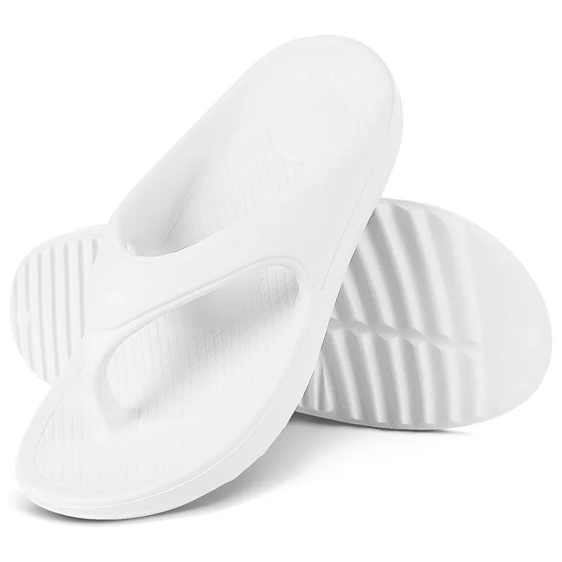 Tongs orthopédiques pour homme avec support de la voûte plantaire